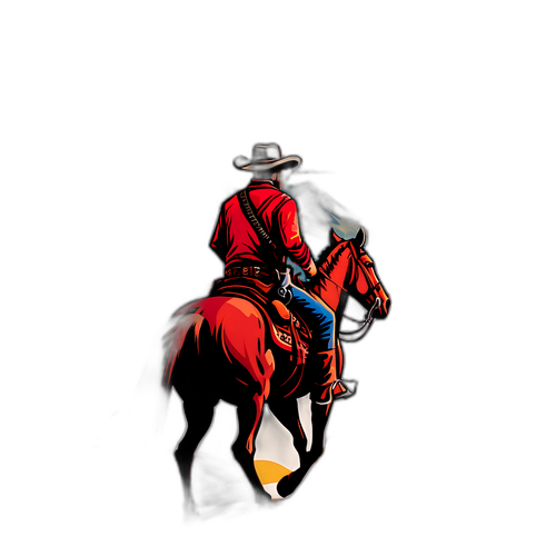 Vahşi Batı Temalı Kovboy