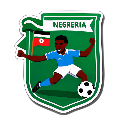 Nhãn dán hiệp hội bóng đá Nigeria