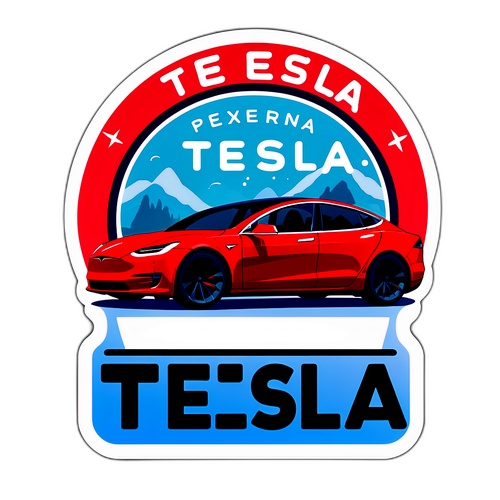 Tesla Fiyatları Eğlenceli Sticker