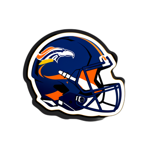 สติ๊กเกอร์ฟุตบอล NFL ที่มีแฟนบอลสวมเสื้อทีมโปรด