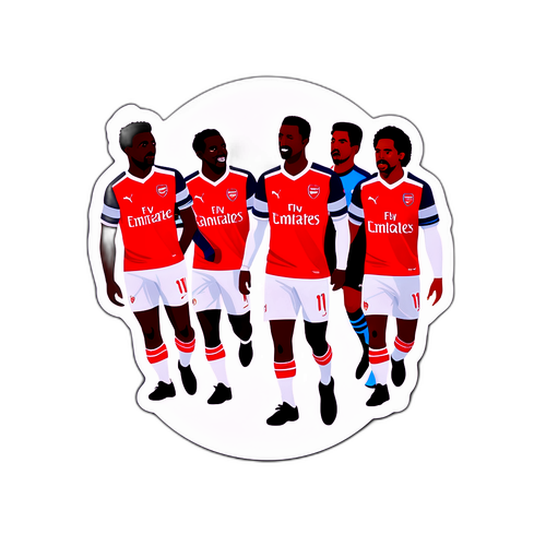 아스날 전설들과의 만남 디자인