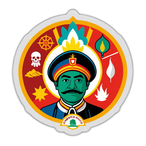 Adesivo Educativo sobre a História do Oriente Petrolero