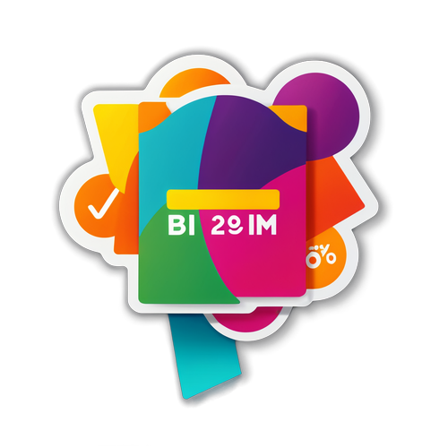 2025 BİM Kataloğu İndirim Sticker'ı