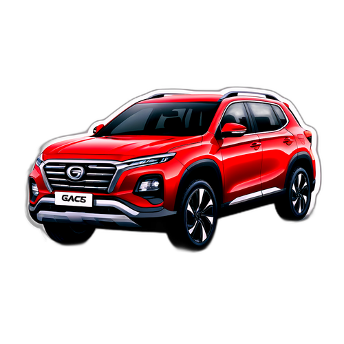 Adesivo Interativo Inspirado nos Modelos da GAC Motors