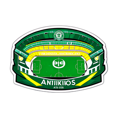 Εικονογράφηση του Παναθηναϊκού στο εντυπωσιακό στάδιο του