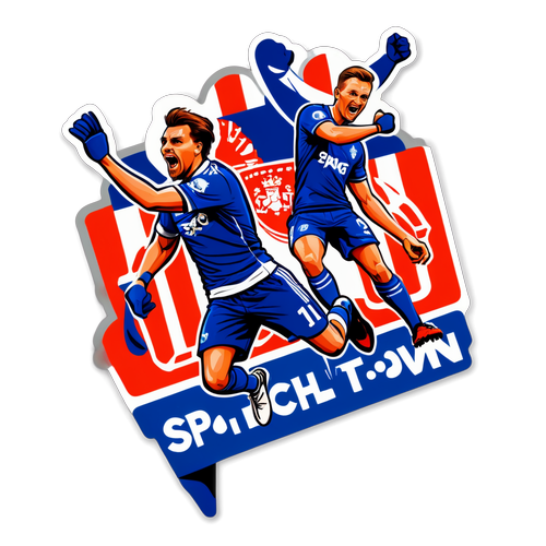 Sticker ya Ipswich Town na Southampton