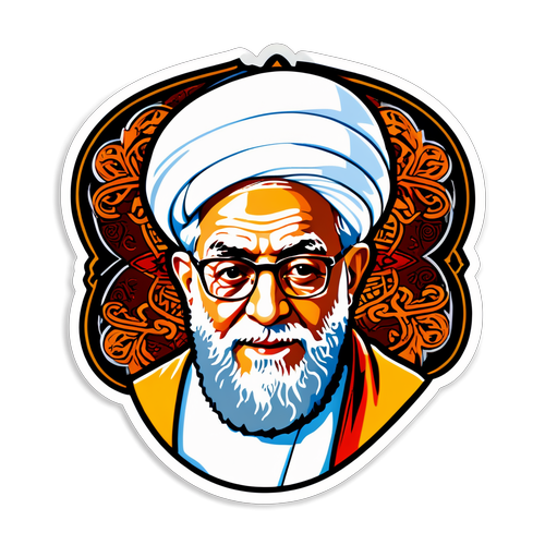 Stiker Inovatif Ali Khamenei