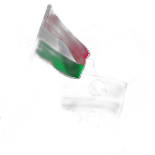 Sticker Bendera Palestin