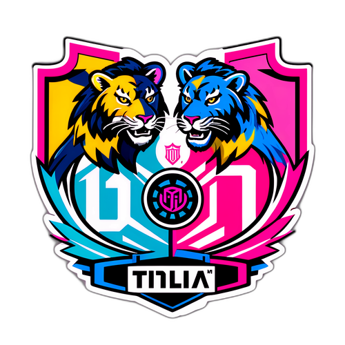 Adesivo de Confronto Empolgante: Inter Miami vs Tigres