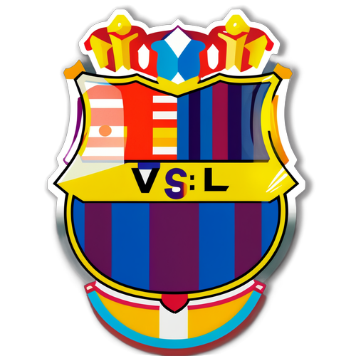 El Clasico Ini Ada Gaya! Pemangsa Bara vs Valladolid Dalam Desain Sticker Berwarna-warni!