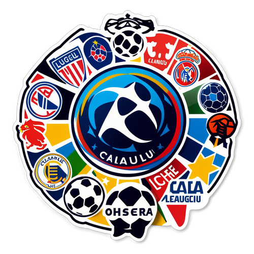 Champions League Team Emblem Sticker