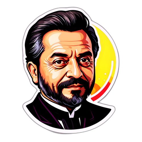 Zorbay Küçük'ün Biyografisini Temsil Eden Sticker