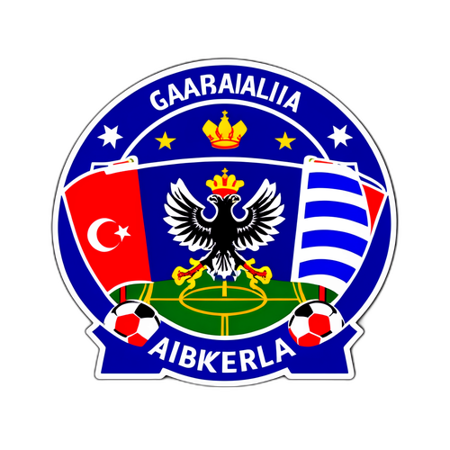Sticker Duel Fotbal Shkendija vs Qarabağ