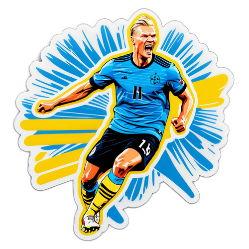 Erling Haaland – Dynamic Strzał