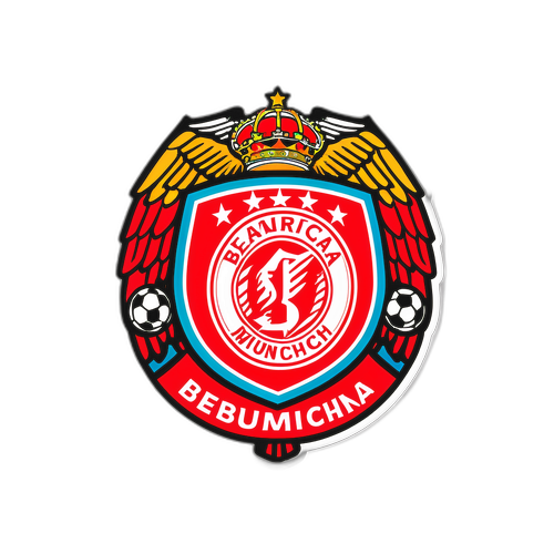 Stiker Pertandingan Benfica dan Bayern Munich