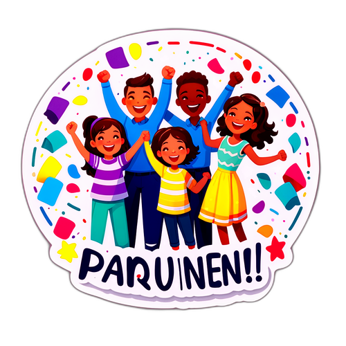 Stiker Bahagia Keluarga