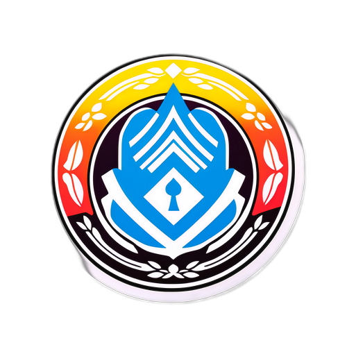 Наклейка, що символізує єдність та підтримку мешканців Ананьєва