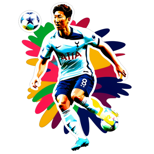 Son Heung-min in Actie