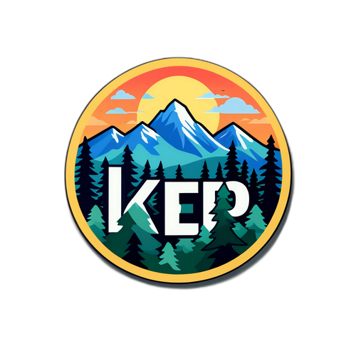 Stiker Motivasi 'Keep'