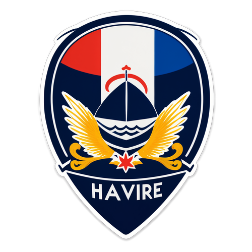 Trots op Le Havre: Logo en Cultuur in Één Sticker