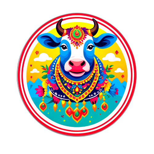 गोपालाष्टमी उत्सव के लिए गाय का उत्सव