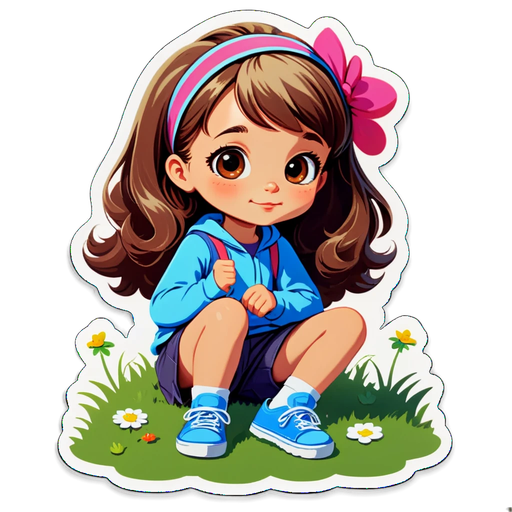 Unleash Joy! Meet the Adorable Sticker That Captures Childhood Bliss