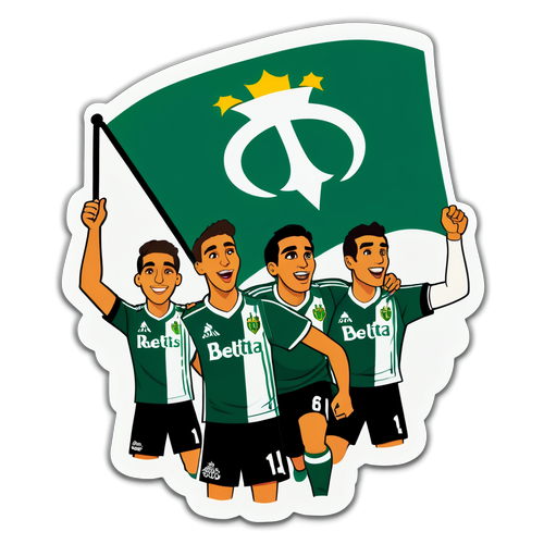 Autocolant sportiv Real Betis