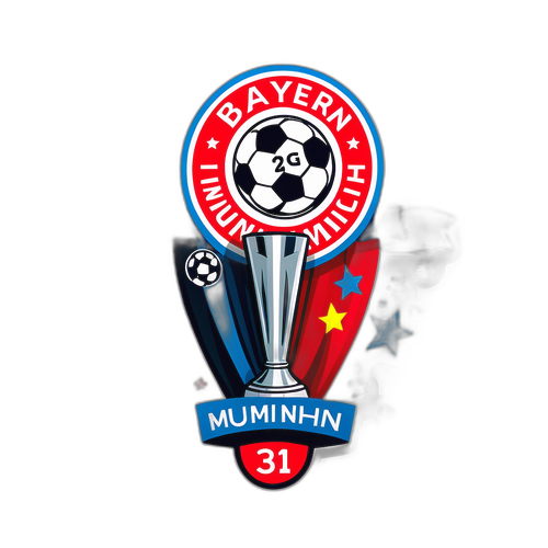 Bayern München Kampioenschap Sticker