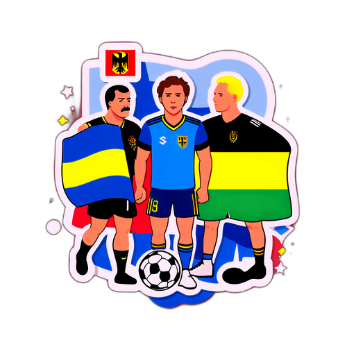Emotionale Begegnung zwischen Schweden und Deutschland
