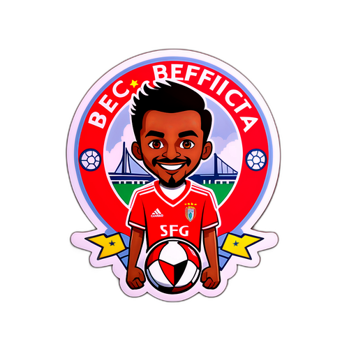 การ์ตูนสติ๊กเกอร์เกี่ยวกับความสำเร็จของเบนฟิก้าในฤดูกาลที่แล้ว