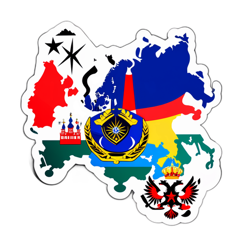 Éléments historiques créatifs sur la Russie et l'OTAN