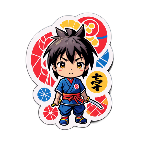 타카이치 테마 스티커