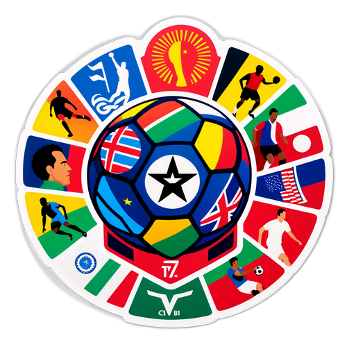 A Adesivo da Copa do Mundo