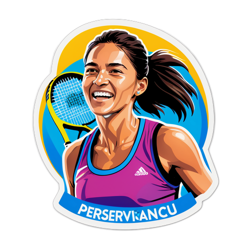 Sticker Motivasi Emma Raducanu