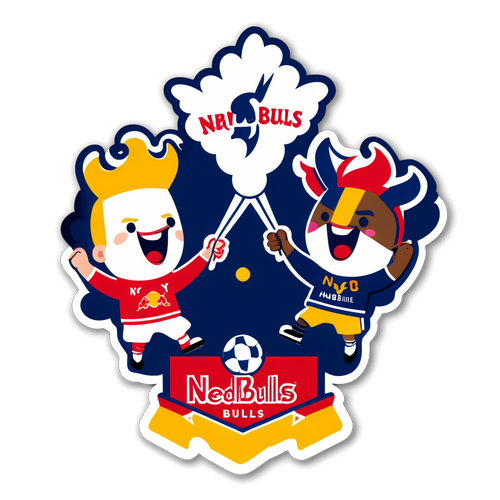 NY Red Bulls vs Nashville Rivalry Sticker