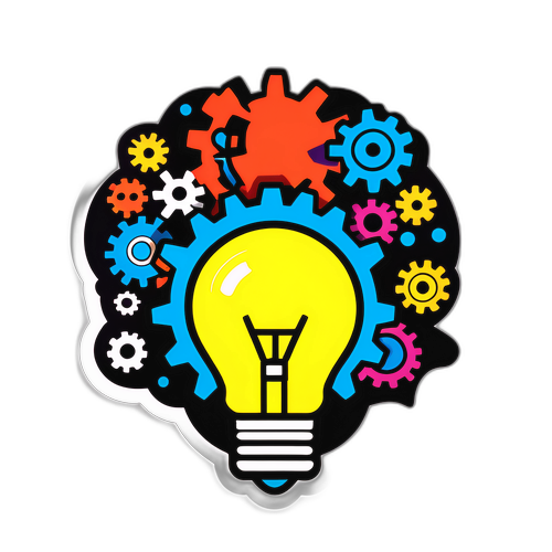 Design de sticker cu idee inovatoare