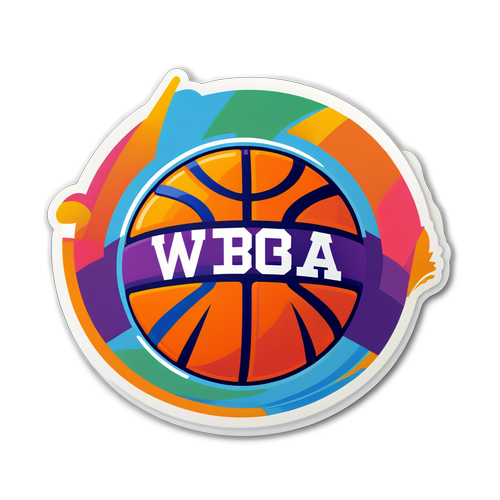WNBA Game Day Announcement Sticker