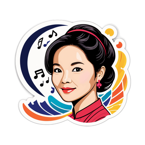 鄧麗君音樂貼紙