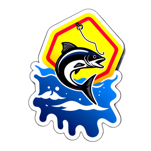 फिशिंग के बारे में चेतावनी स्टिकर