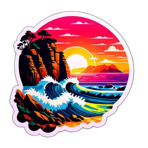 Scenisk utsikt over Portugals kystlinje