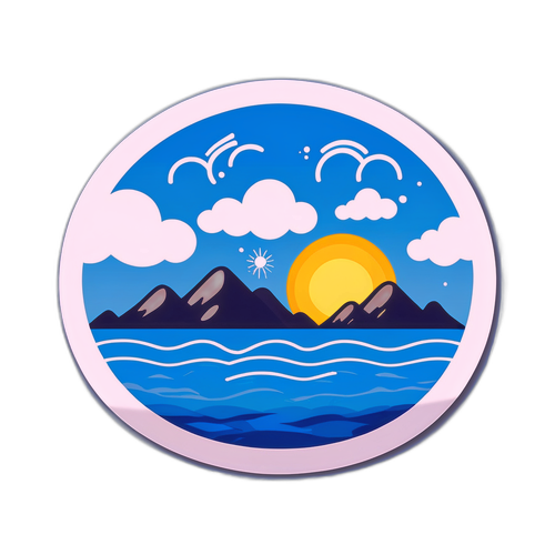 부산 날씨 예보 스티커