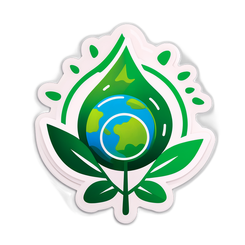 中華電信綠色科技貼紙