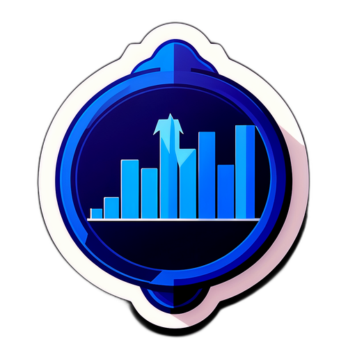 Gráfica del aumento del dólar azul