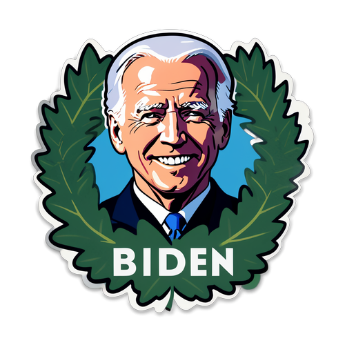 Würde und Führung: Präsident Joe Biden im Eichenkranz