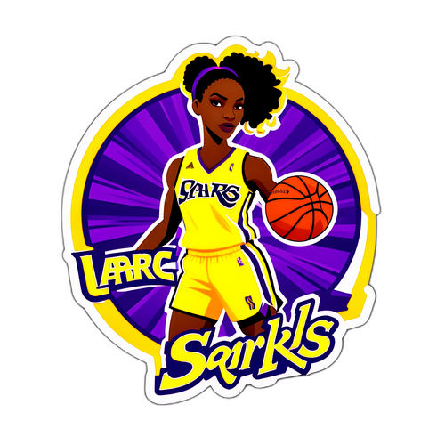 LA Sparks Unstoppable Force Sticker