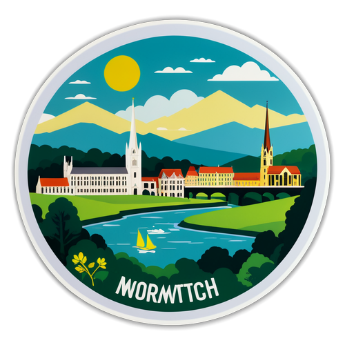 Norwich City's Hidden Gem: Unveiling Nature's Masterpiece in Stunning Stickers!