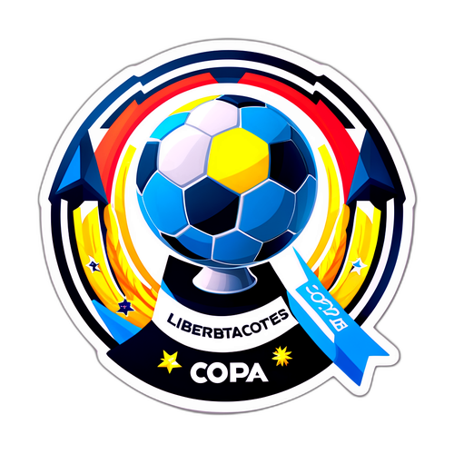 Sticker Anuncio Copa Libertadores 2025
