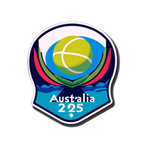 Stiker Final Australia Open 2025