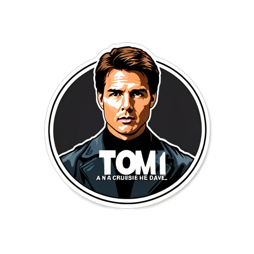 Tom Cruise Klistermærke