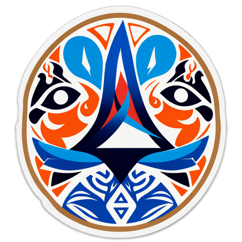 Stiker Budaya Simbol Perdamaian Israel
